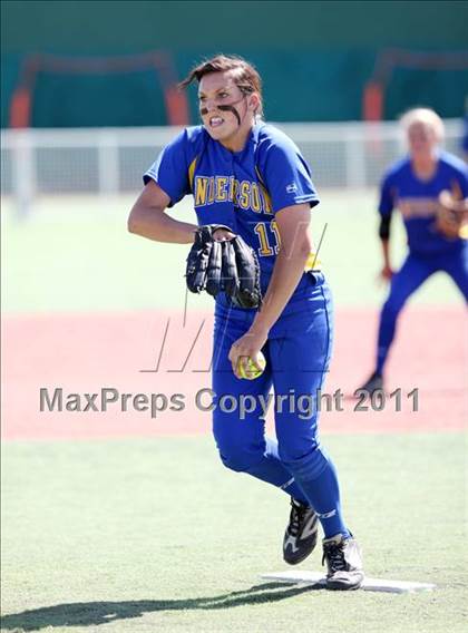 Thumbnail 1 in Mt. Shasta @ Anderson (CIF NS D4 Playoffs) photogallery.