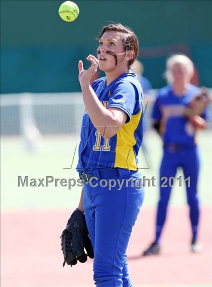 Thumbnail 3 in Mt. Shasta @ Anderson (CIF NS D4 Playoffs) photogallery.