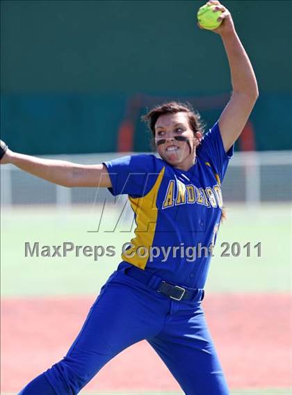 Thumbnail 2 in Mt. Shasta @ Anderson (CIF NS D4 Playoffs) photogallery.