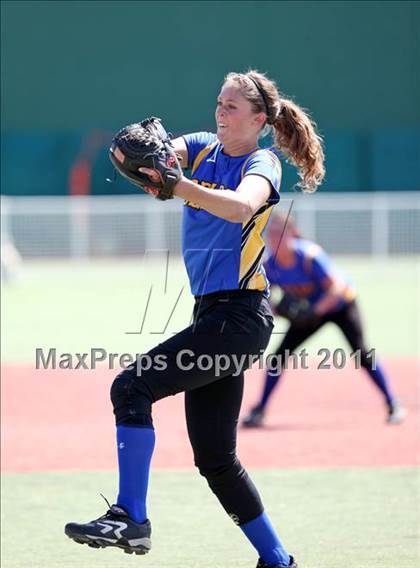 Thumbnail 1 in Mt. Shasta @ Anderson (CIF NS D4 Playoffs) photogallery.