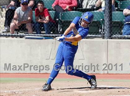 Thumbnail 2 in Mt. Shasta @ Anderson (CIF NS D4 Playoffs) photogallery.