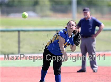 Thumbnail 3 in Mt. Shasta @ Anderson (CIF NS D4 Playoffs) photogallery.