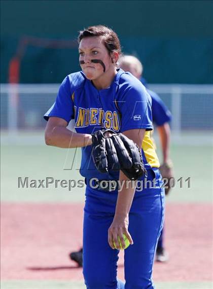Thumbnail 3 in Mt. Shasta @ Anderson (CIF NS D4 Playoffs) photogallery.
