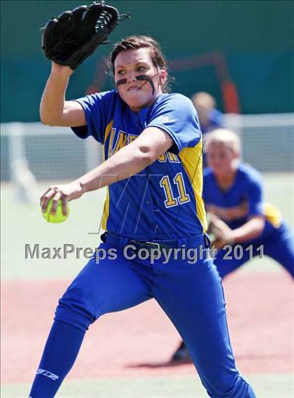 Thumbnail 2 in Mt. Shasta @ Anderson (CIF NS D4 Playoffs) photogallery.