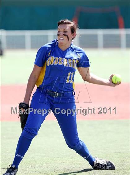 Thumbnail 1 in Mt. Shasta @ Anderson (CIF NS D4 Playoffs) photogallery.
