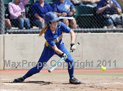 Thumbnail 2 in Mt. Shasta @ Anderson (CIF NS D4 Playoffs) photogallery.
