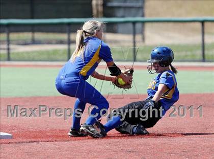 Thumbnail 2 in Mt. Shasta @ Anderson (CIF NS D4 Playoffs) photogallery.