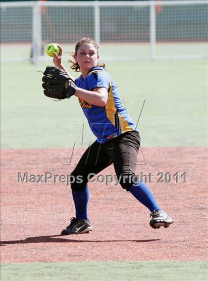Thumbnail 1 in Mt. Shasta @ Anderson (CIF NS D4 Playoffs) photogallery.