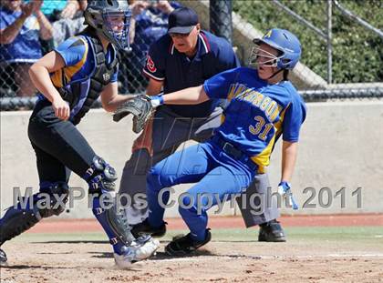 Thumbnail 1 in Mt. Shasta @ Anderson (CIF NS D4 Playoffs) photogallery.