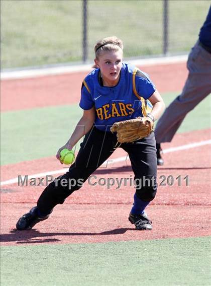 Thumbnail 3 in Mt. Shasta @ Anderson (CIF NS D4 Playoffs) photogallery.