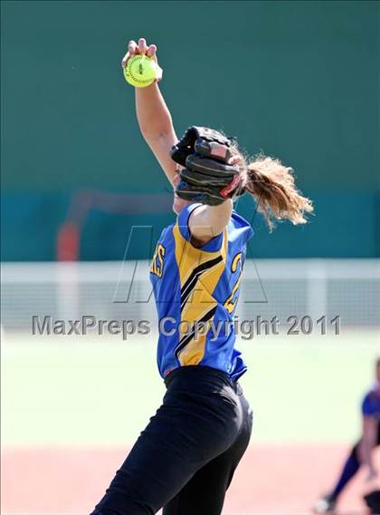 Thumbnail 1 in Mt. Shasta @ Anderson (CIF NS D4 Playoffs) photogallery.