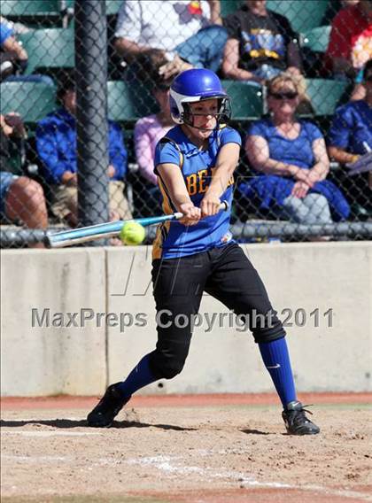 Thumbnail 2 in Mt. Shasta @ Anderson (CIF NS D4 Playoffs) photogallery.