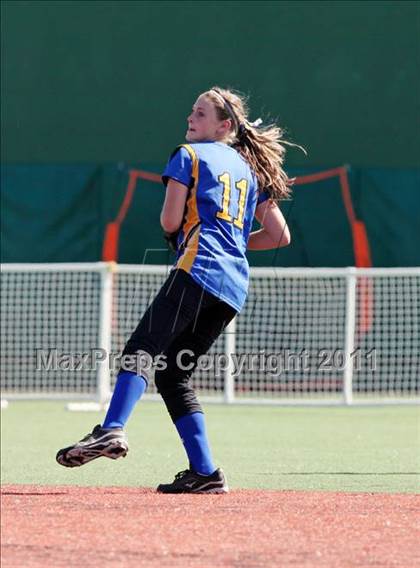 Thumbnail 2 in Mt. Shasta @ Anderson (CIF NS D4 Playoffs) photogallery.