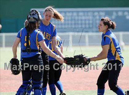 Thumbnail 3 in Mt. Shasta @ Anderson (CIF NS D4 Playoffs) photogallery.