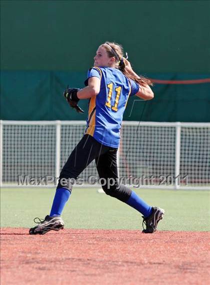 Thumbnail 3 in Mt. Shasta @ Anderson (CIF NS D4 Playoffs) photogallery.