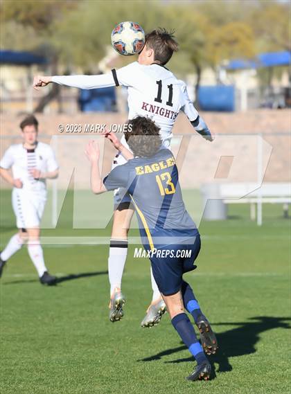 Thumbnail 2 in Trivium Prep @ Phoenix Country Day (AIA 3A Round 1 Playoff) photogallery.