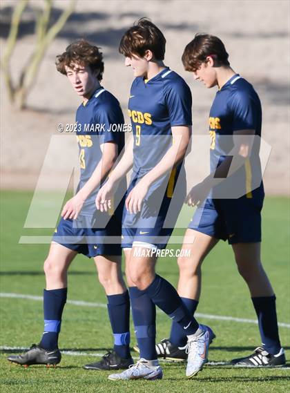 Thumbnail 2 in Trivium Prep @ Phoenix Country Day (AIA 3A Round 1 Playoff) photogallery.