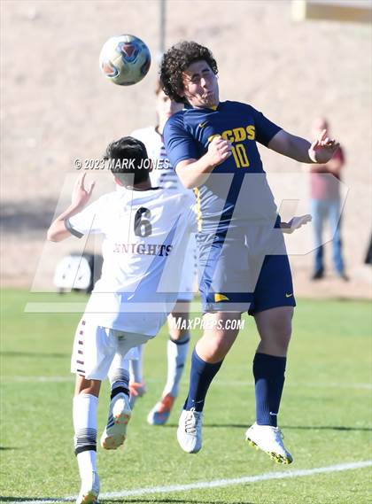 Thumbnail 2 in Trivium Prep @ Phoenix Country Day (AIA 3A Round 1 Playoff) photogallery.