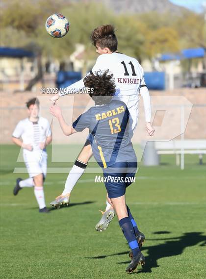 Thumbnail 3 in Trivium Prep @ Phoenix Country Day (AIA 3A Round 1 Playoff) photogallery.