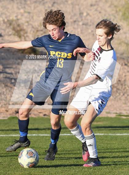 Thumbnail 1 in Trivium Prep @ Phoenix Country Day (AIA 3A Round 1 Playoff) photogallery.