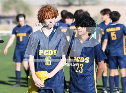 Thumbnail 1 in Trivium Prep @ Phoenix Country Day (AIA 3A Round 1 Playoff) photogallery.