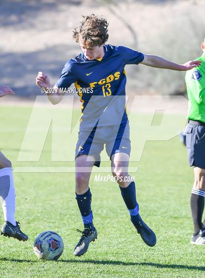 Thumbnail 2 in Trivium Prep @ Phoenix Country Day (AIA 3A Round 1 Playoff) photogallery.