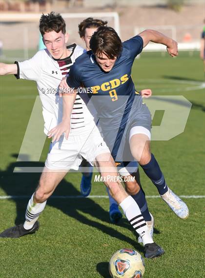 Thumbnail 2 in Trivium Prep @ Phoenix Country Day (AIA 3A Round 1 Playoff) photogallery.