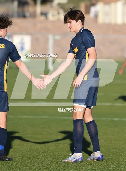 Thumbnail 1 in Trivium Prep @ Phoenix Country Day (AIA 3A Round 1 Playoff) photogallery.