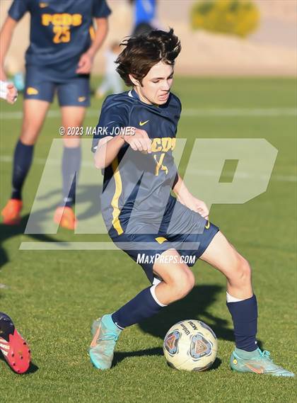 Thumbnail 1 in Trivium Prep @ Phoenix Country Day (AIA 3A Round 1 Playoff) photogallery.