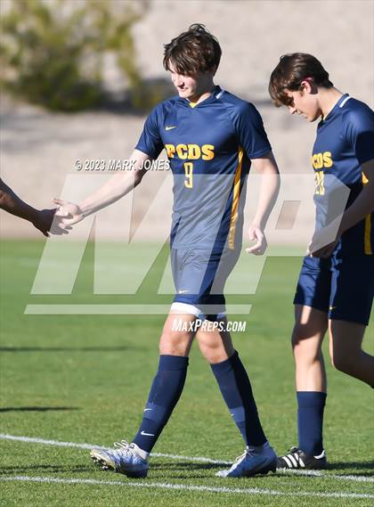 Thumbnail 3 in Trivium Prep @ Phoenix Country Day (AIA 3A Round 1 Playoff) photogallery.