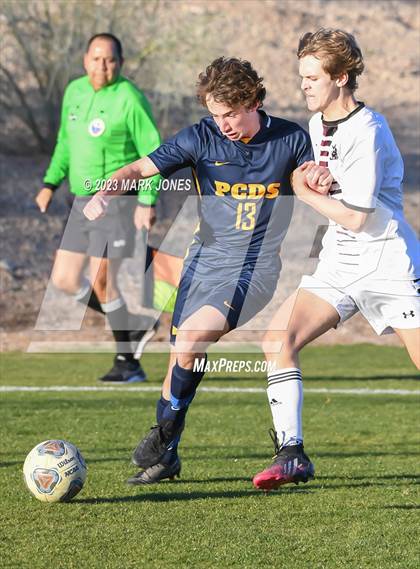 Thumbnail 2 in Trivium Prep @ Phoenix Country Day (AIA 3A Round 1 Playoff) photogallery.