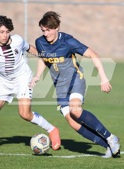 Thumbnail 2 in Trivium Prep @ Phoenix Country Day (AIA 3A Round 1 Playoff) photogallery.
