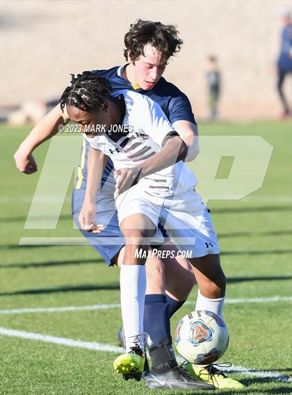 Thumbnail 1 in Trivium Prep @ Phoenix Country Day (AIA 3A Round 1 Playoff) photogallery.