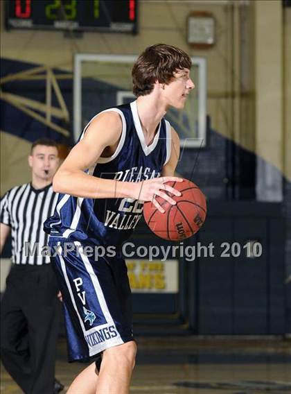 Thumbnail 3 in Pleasant Valley vs. McClatchy (Trojan Toss-Up) photogallery.