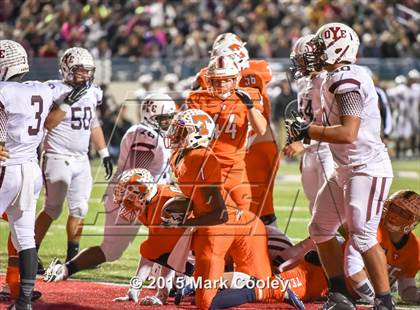 Thumbnail 1 in Cameron Yoe vs. Teague (UIL D3 Quarterfinal) photogallery.