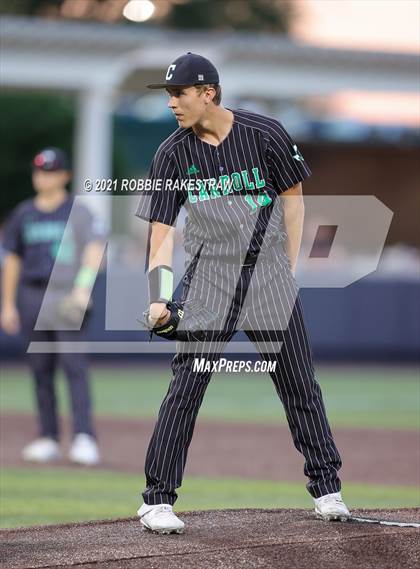 Thumbnail 2 in Southlake Carroll vs. Keller (UIL 6A Regional Finals Game 1) photogallery.