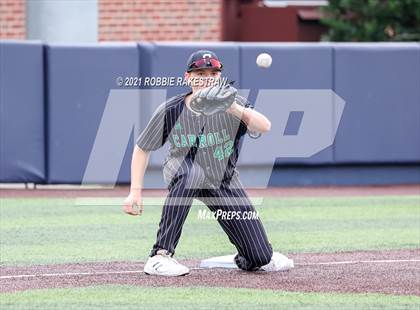 Thumbnail 2 in Southlake Carroll vs. Keller (UIL 6A Regional Finals Game 1) photogallery.