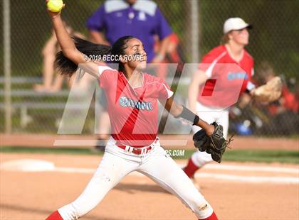 Thumbnail 1 in Ardrey Kell vs Olympic (SoMeck 7 4A Conference Tournament) photogallery.