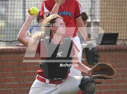Thumbnail 3 in Ardrey Kell vs Olympic (SoMeck 7 4A Conference Tournament) photogallery.