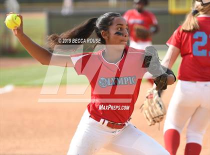 Thumbnail 1 in Ardrey Kell vs Olympic (SoMeck 7 4A Conference Tournament) photogallery.