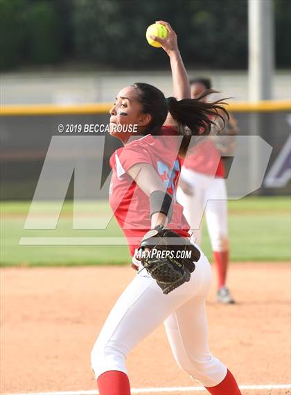 Thumbnail 3 in Ardrey Kell vs Olympic (SoMeck 7 4A Conference Tournament) photogallery.