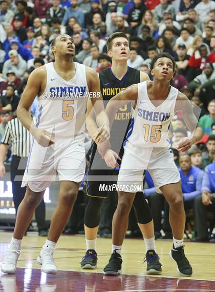 Thumbnail 3 in Montverde Academy vs. Simeon (Spalding Hoophall Classic) photogallery.
