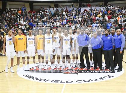 Thumbnail 1 in Montverde Academy vs. Simeon (Spalding Hoophall Classic) photogallery.
