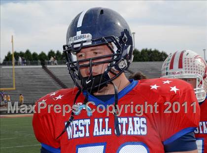 Thumbnail 2 in Michigan HS Coaches Association All-Star Game photogallery.