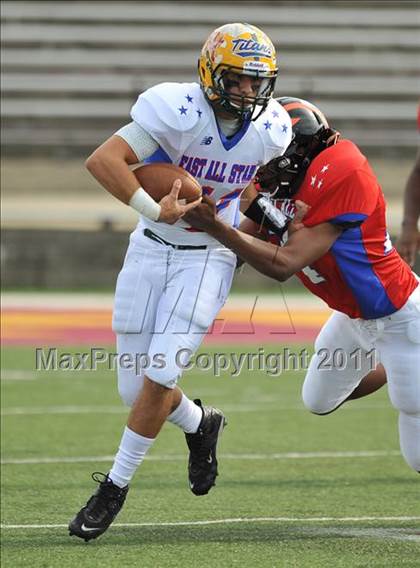 Thumbnail 3 in Michigan HS Coaches Association All-Star Game photogallery.