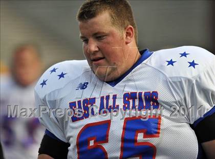 Thumbnail 2 in Michigan HS Coaches Association All-Star Game photogallery.
