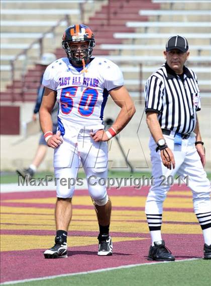 Thumbnail 2 in Michigan HS Coaches Association All-Star Game photogallery.