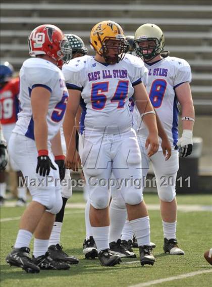 Thumbnail 1 in Michigan HS Coaches Association All-Star Game photogallery.