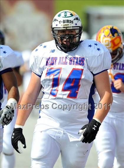 Thumbnail 3 in Michigan HS Coaches Association All-Star Game photogallery.
