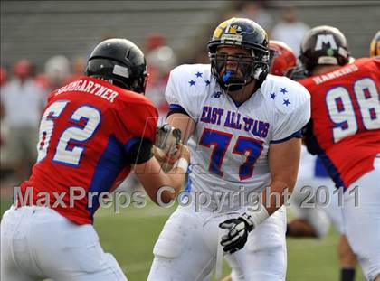 Thumbnail 2 in Michigan HS Coaches Association All-Star Game photogallery.
